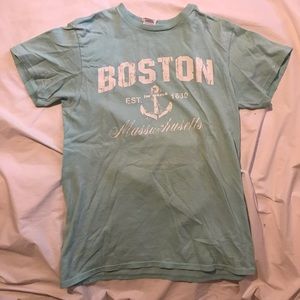 Boston print tee
